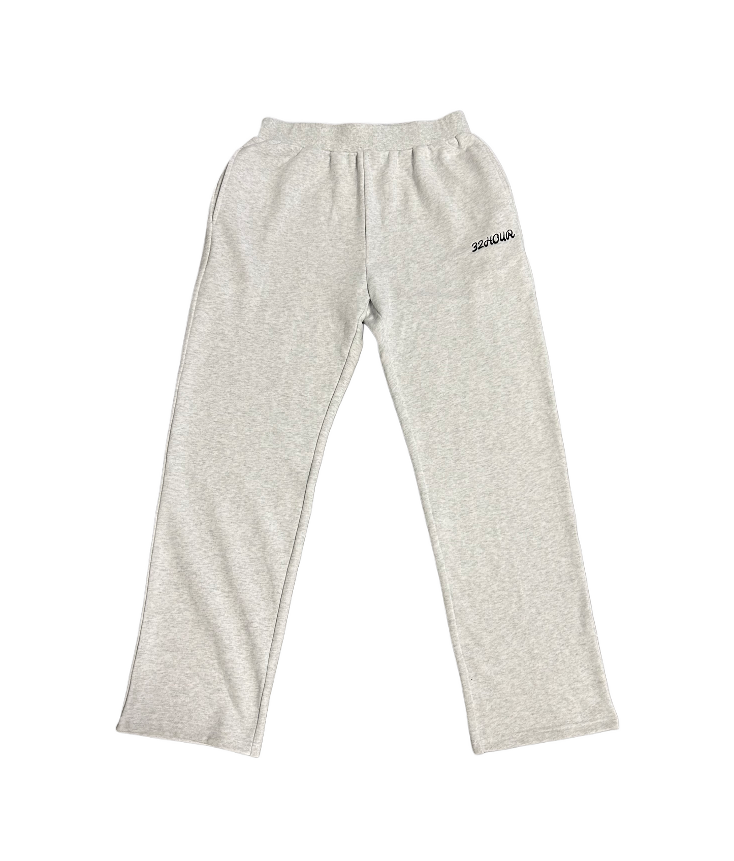 OPEN LEG JOGGER LIGHT GREY