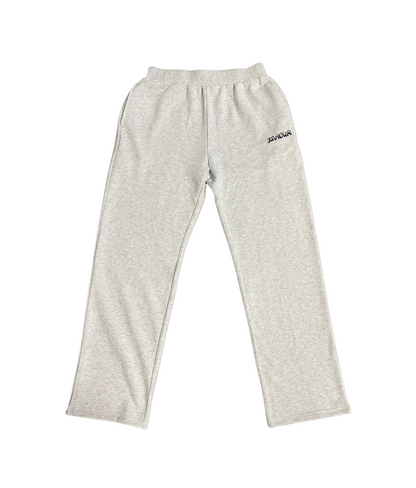 OPEN LEG JOGGER LIGHT GREY